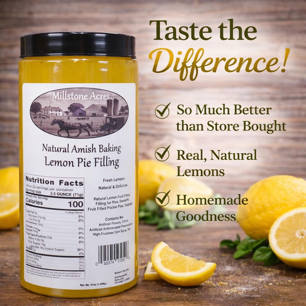 Lemon pie filling made with real lemons and simple natural ingredients for homemade pies and desserts.