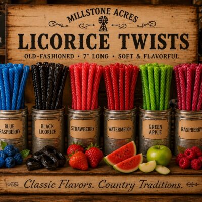 Amish Style Licorice Twists
