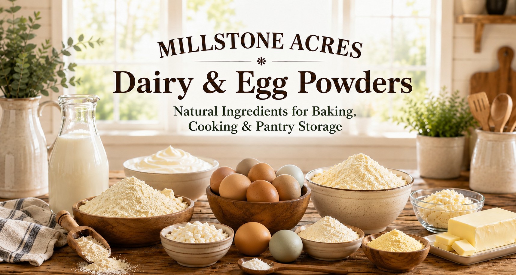 Millstone Acres Dairy and Egg Powders